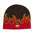 Corduroy LL Burn Skully Beanie - Chocolate