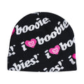 Corduroy Keep A Breast Beanie - Black