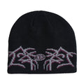 Corduroy Airbrush By Egan Wint Beanie - Black