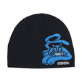 Corduroy Blue Cat By Jamie Lynn Beanie - Black