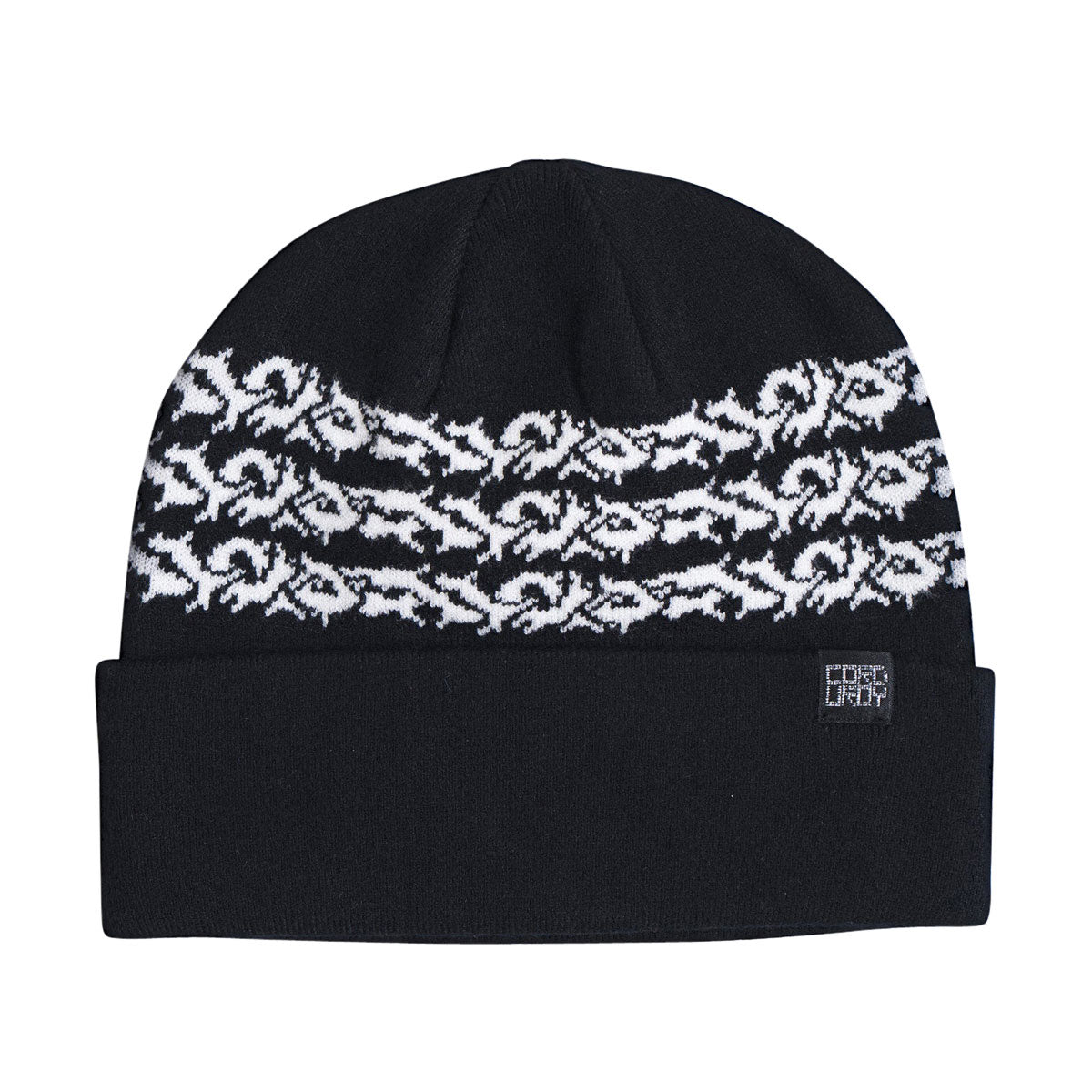 Corduroy Prickly Beanie - Black