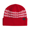Corduroy Prickly Beanie - Red