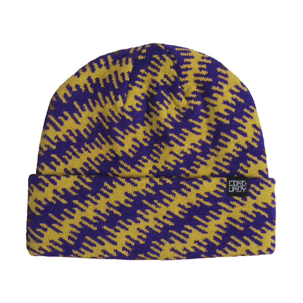 Corduroy Static Camo Beanie - Fir