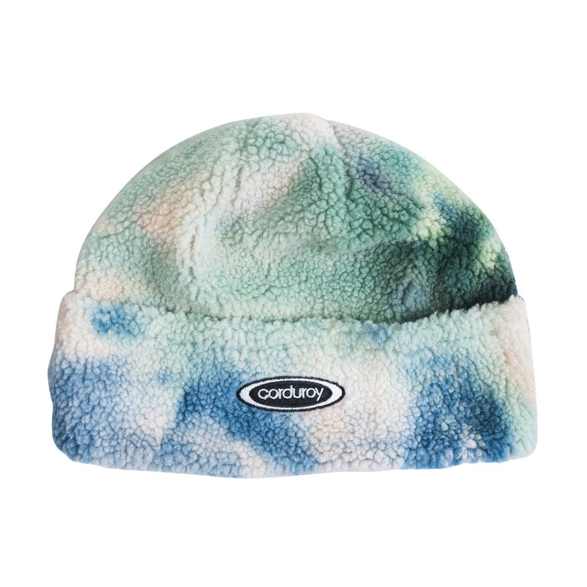 Corduroy Fleece Beanie - Bluejay