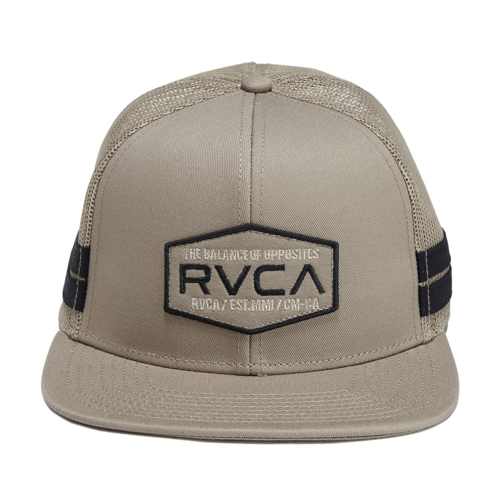 RVCA Band Shift Snapback Hat - Dark Khaki
