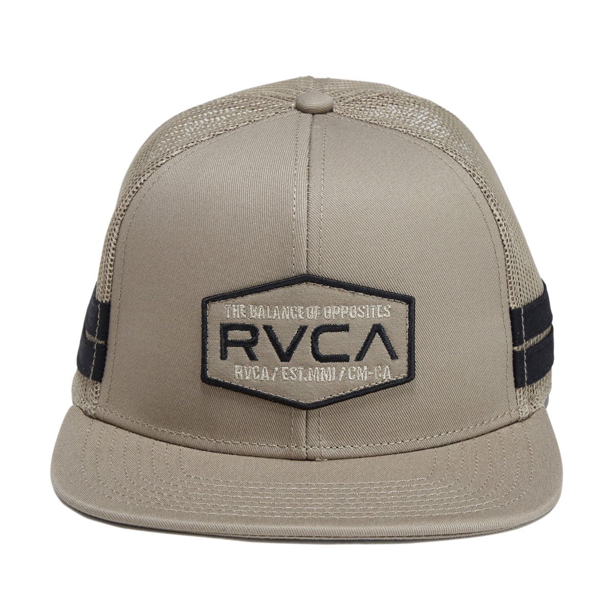 RVCA Band Shift Snapback Hat - Dark Khaki