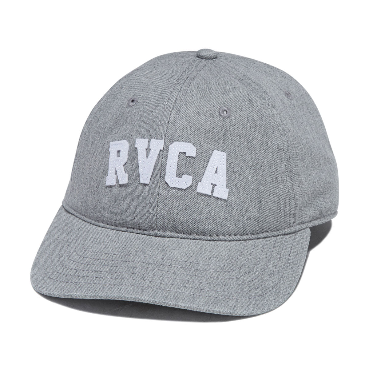 RVCA Womens Established Twill Adjustable Hat - Heather Grey