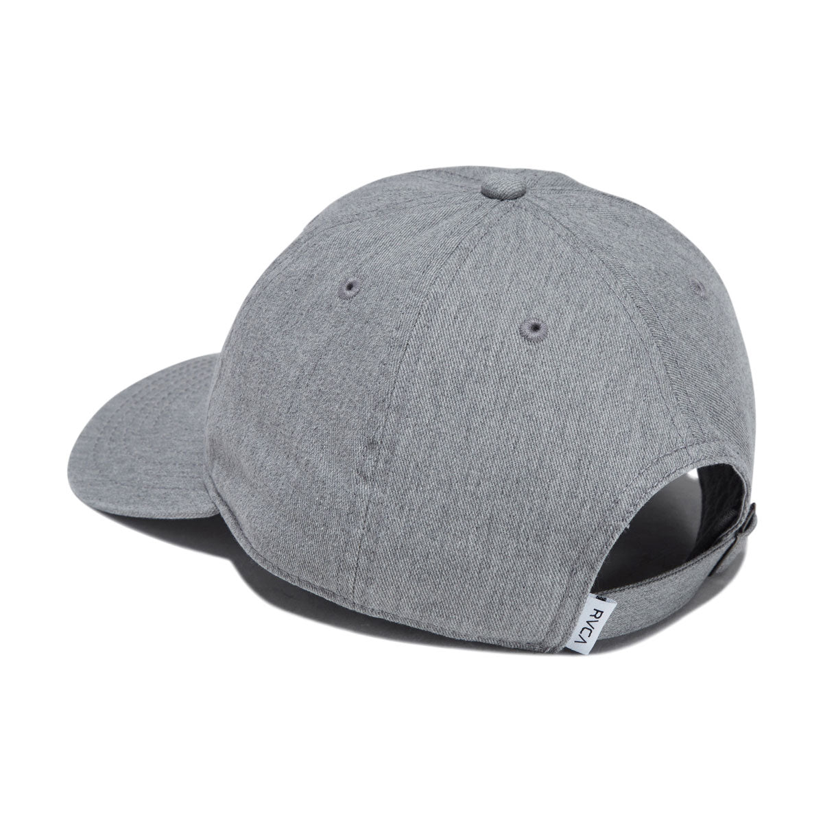 RVCA Womens Established Twill Adjustable Hat - Heather Grey