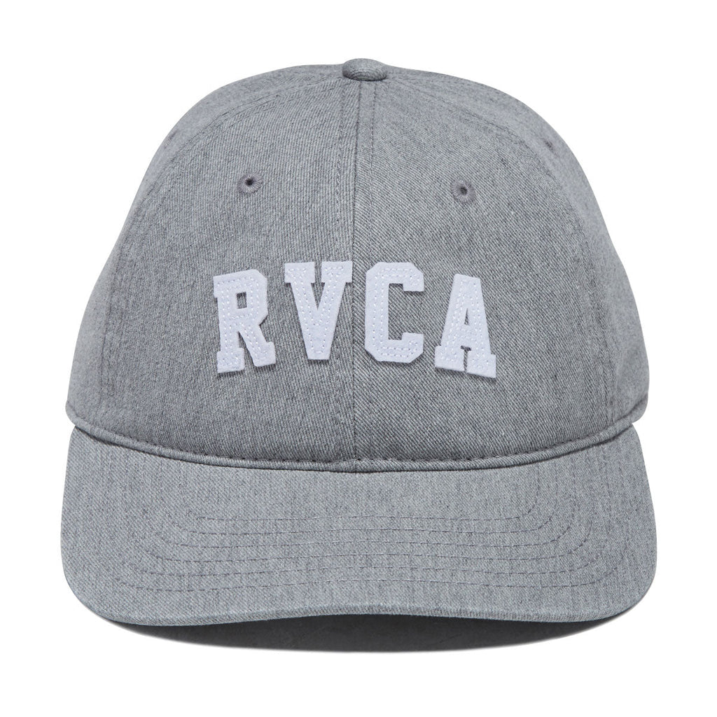 RVCA Womens Established Twill Adjustable Hat - Heather Grey