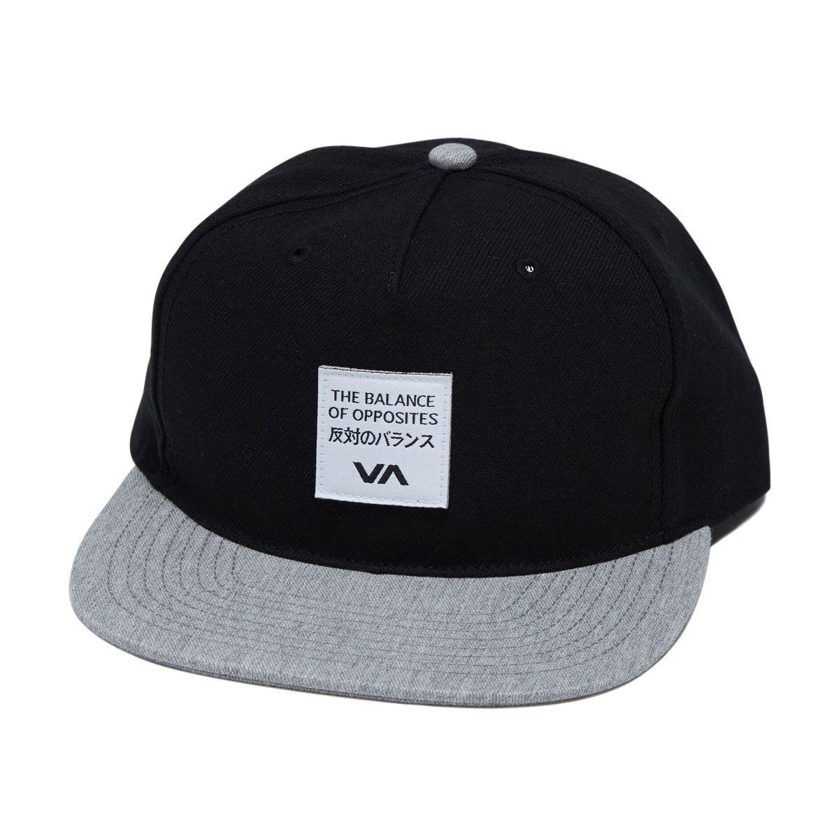 RVCA Foreign Snapback Hat - Black
