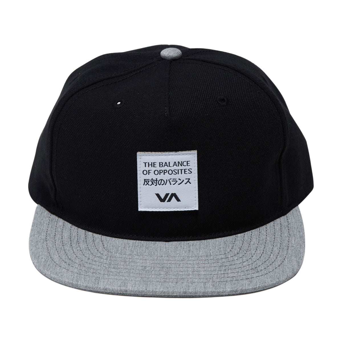 RVCA Foreign Snapback Hat - Black