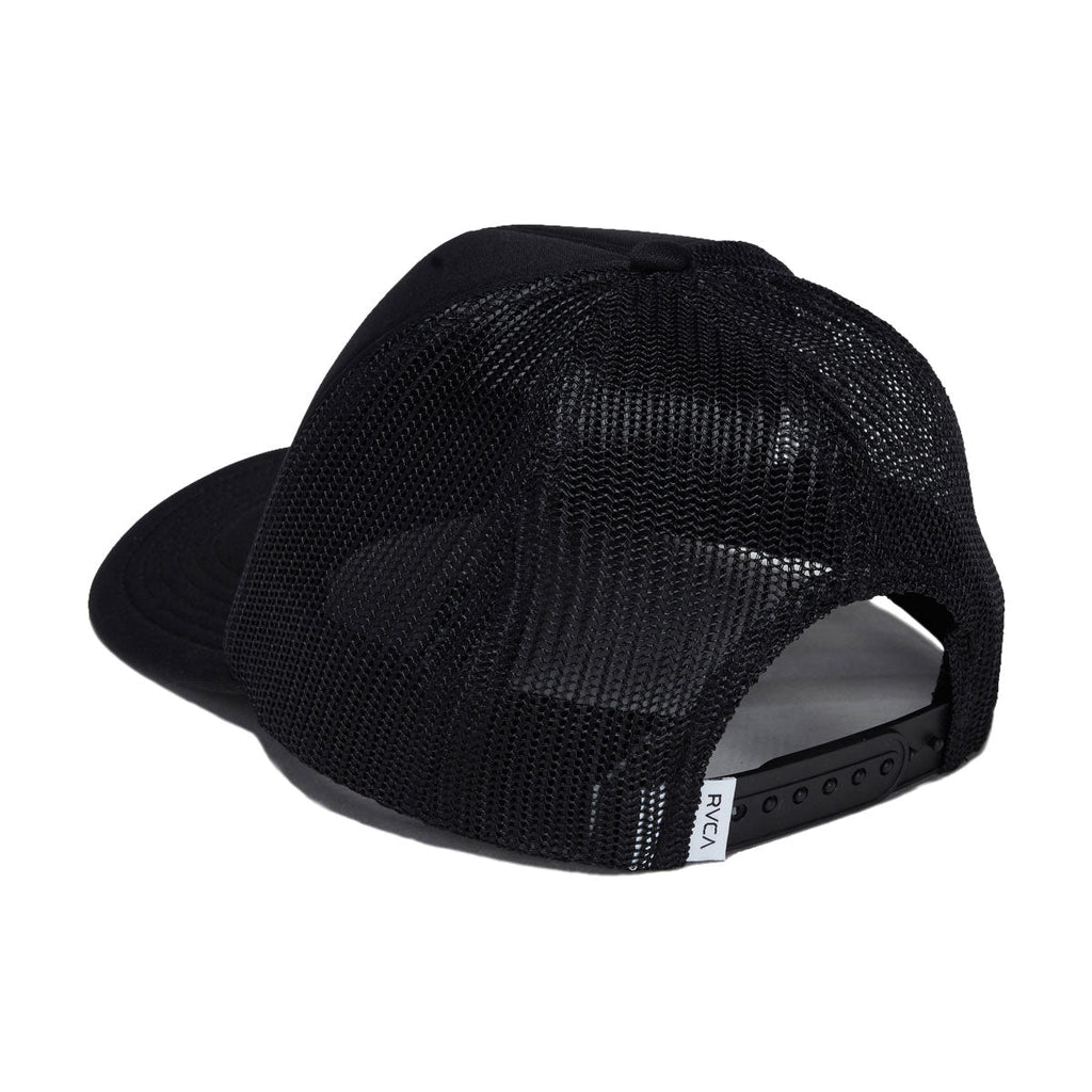 RVCA Womens Farrah Foam Mesh Trucker Hat - Black