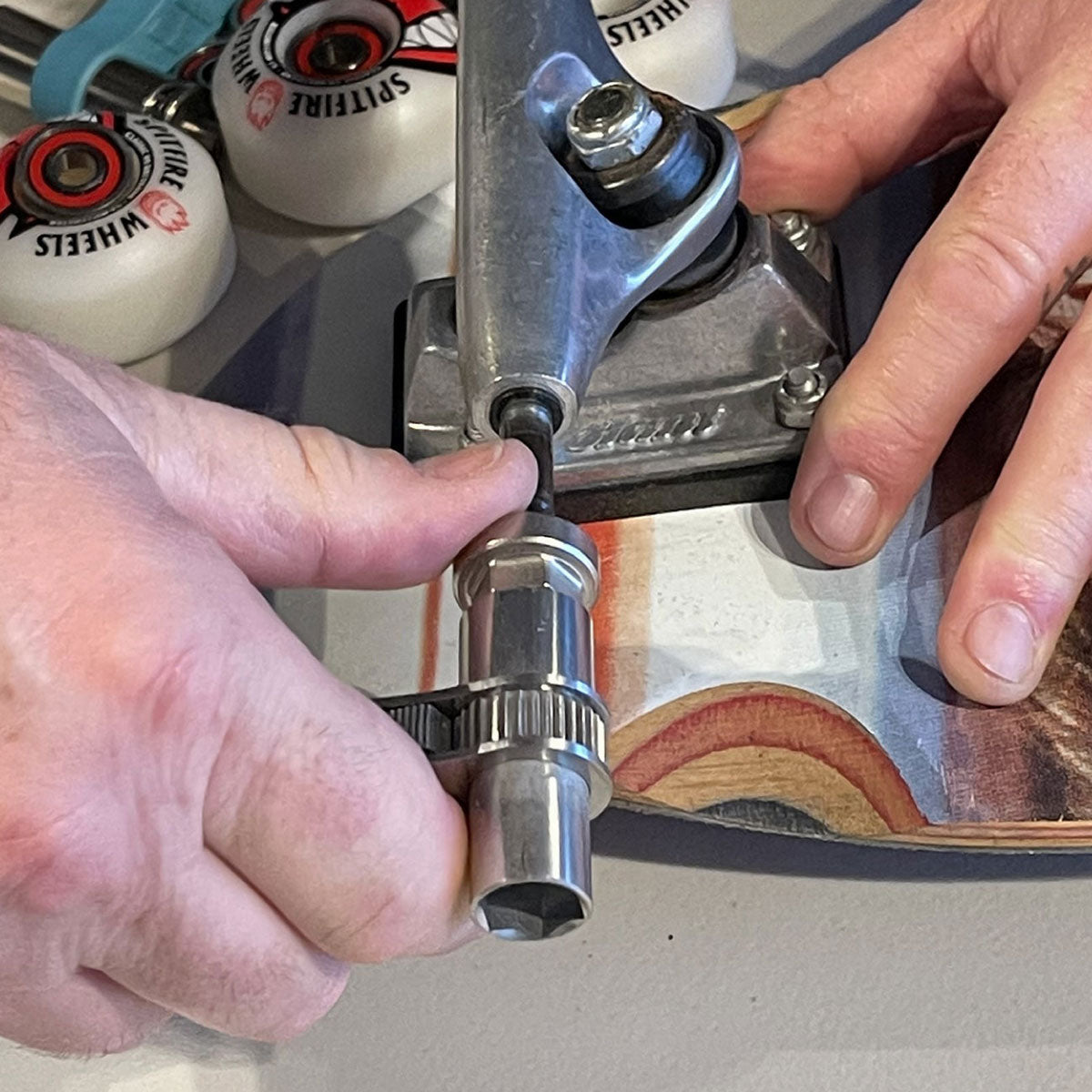 PRIME8 Axle Thread Refresh - Polished