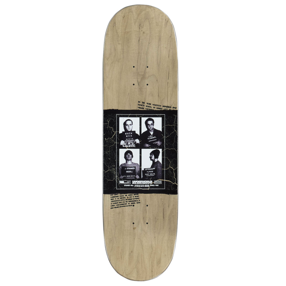 Underworld Element Mugshots EX7 Skateboard Complete - 9.00"