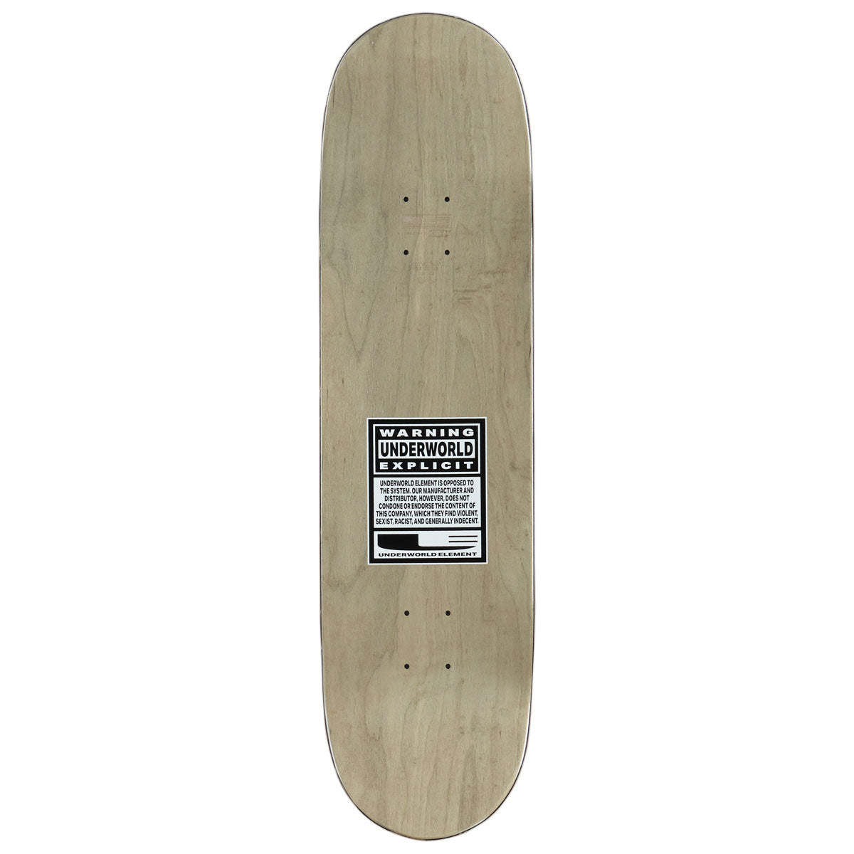 Underworld Element OG Logo EX7 Skateboard Complete - 8.50"