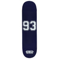 411VM Athletic 93 Skateboard Deck - Navy - 8.25"