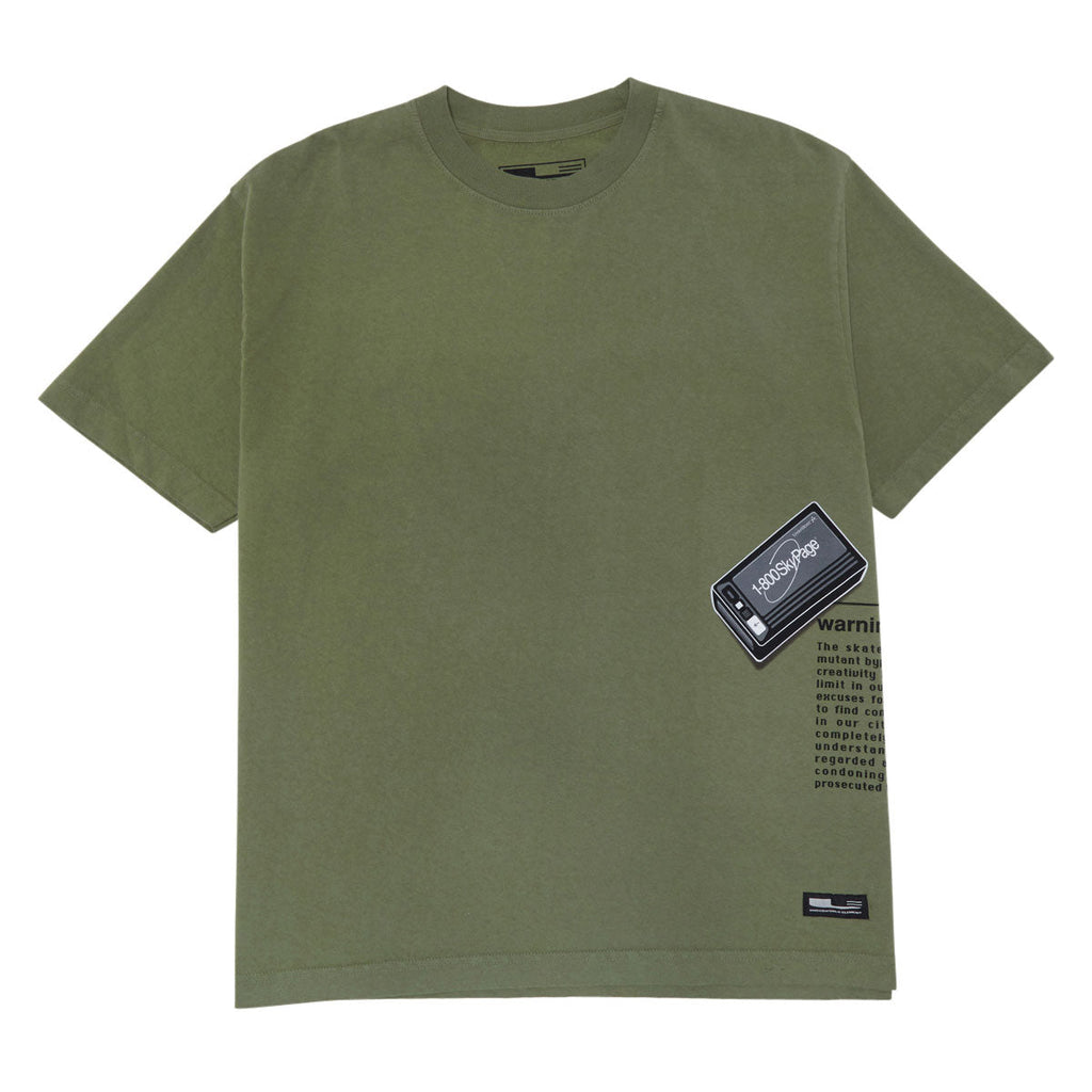 Underworld Element Skypager T-Shirt - Light Olive