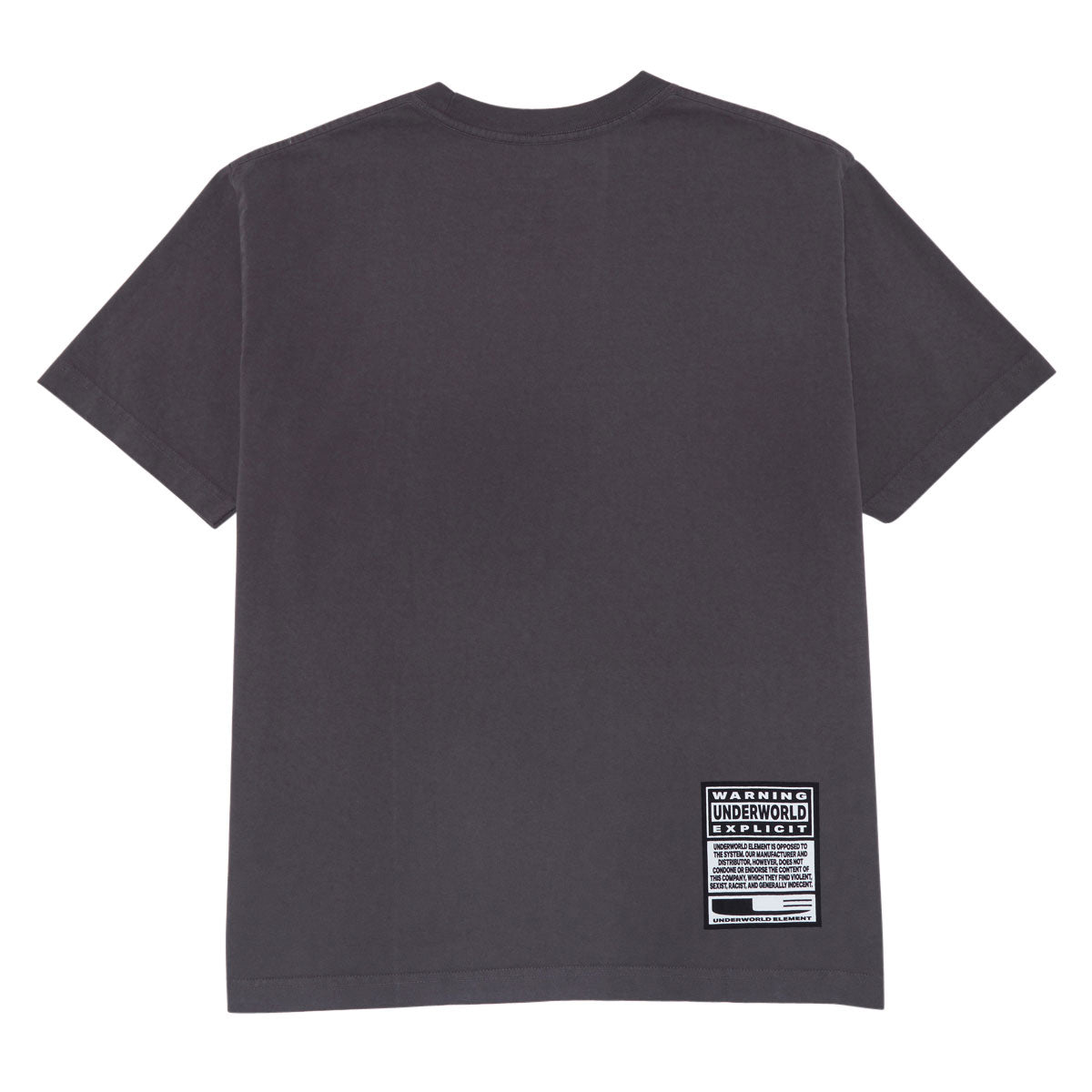 Underworld Element Explode T-Shirt - Pewter