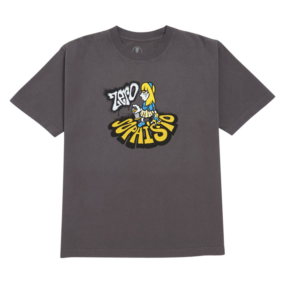 Zero Sophisto Suzy Spraycan T-Shirt - Pewter