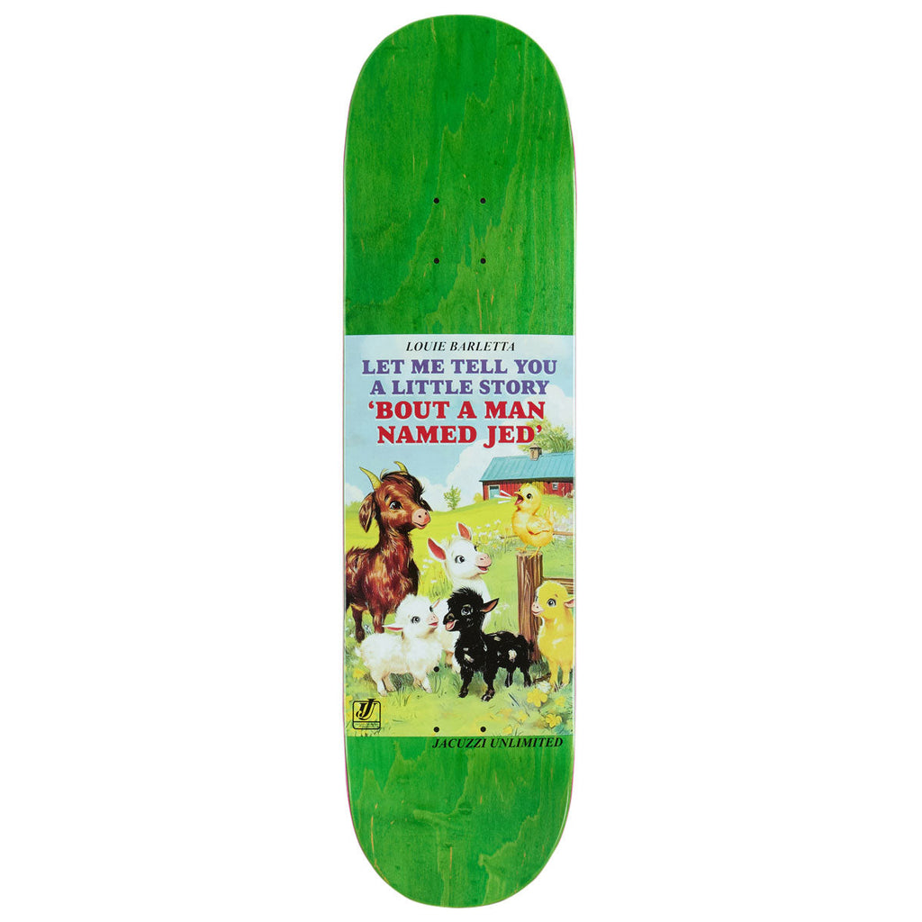 Jacuzzi Unlimited Louie Barletta Storybook EX7 Skateboard Deck - 8.25"
