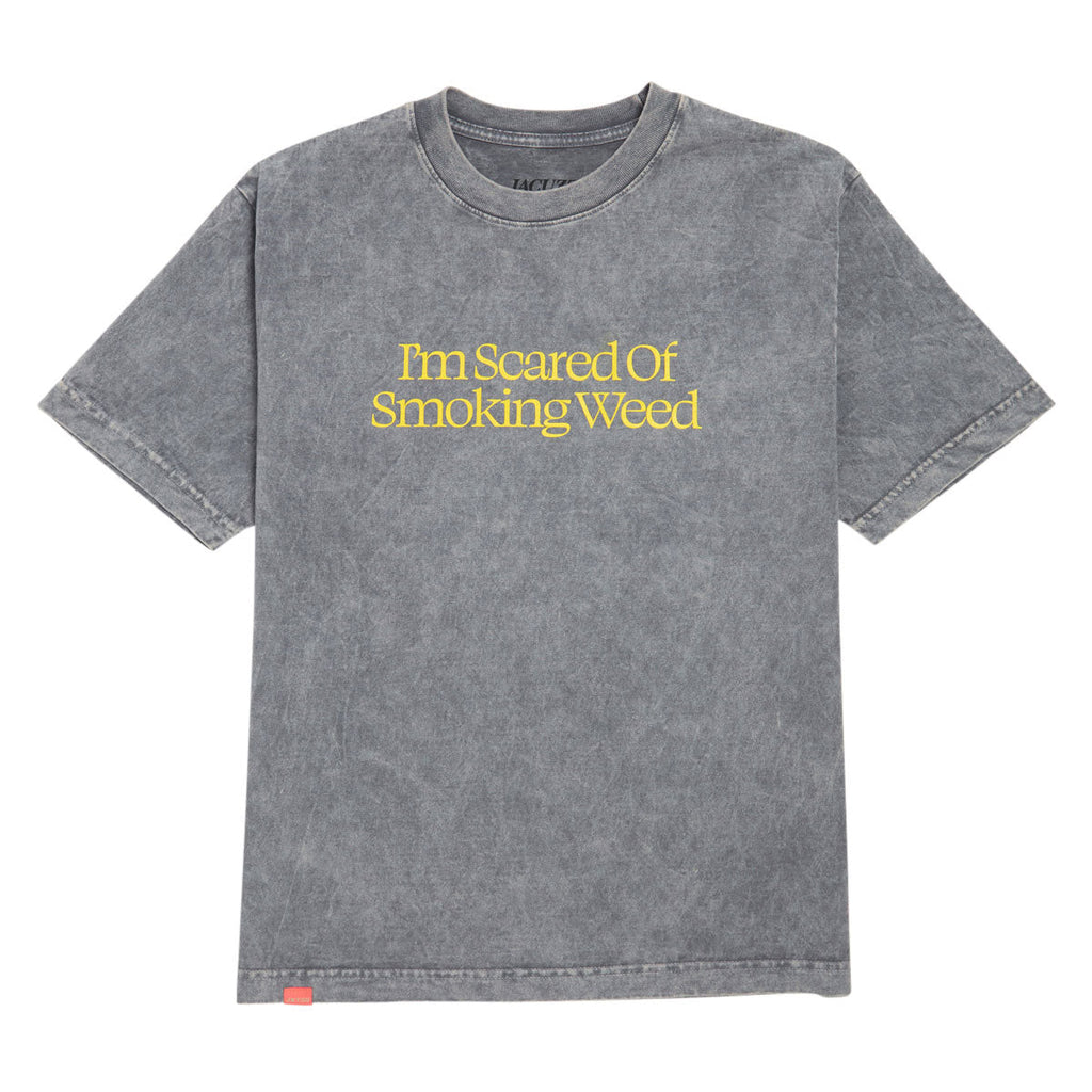 Jacuzzi Unlimited Scared Weed Mineral Wash T-Shirt - Grey