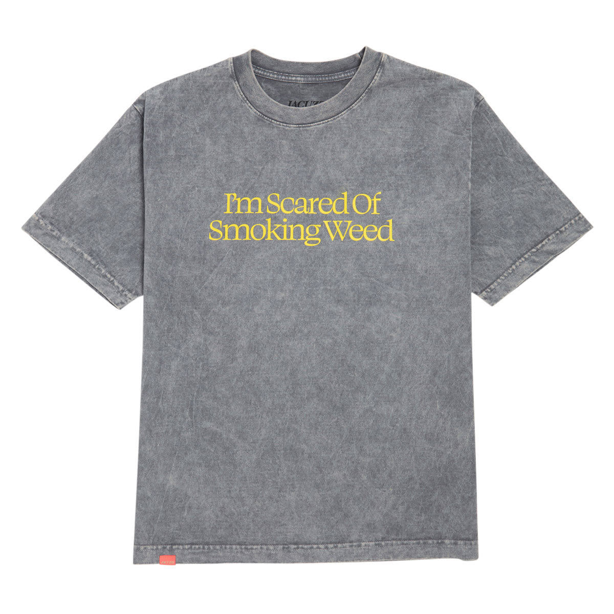 Jacuzzi Unlimited Scared Weed Mineral Wash T-Shirt - Grey