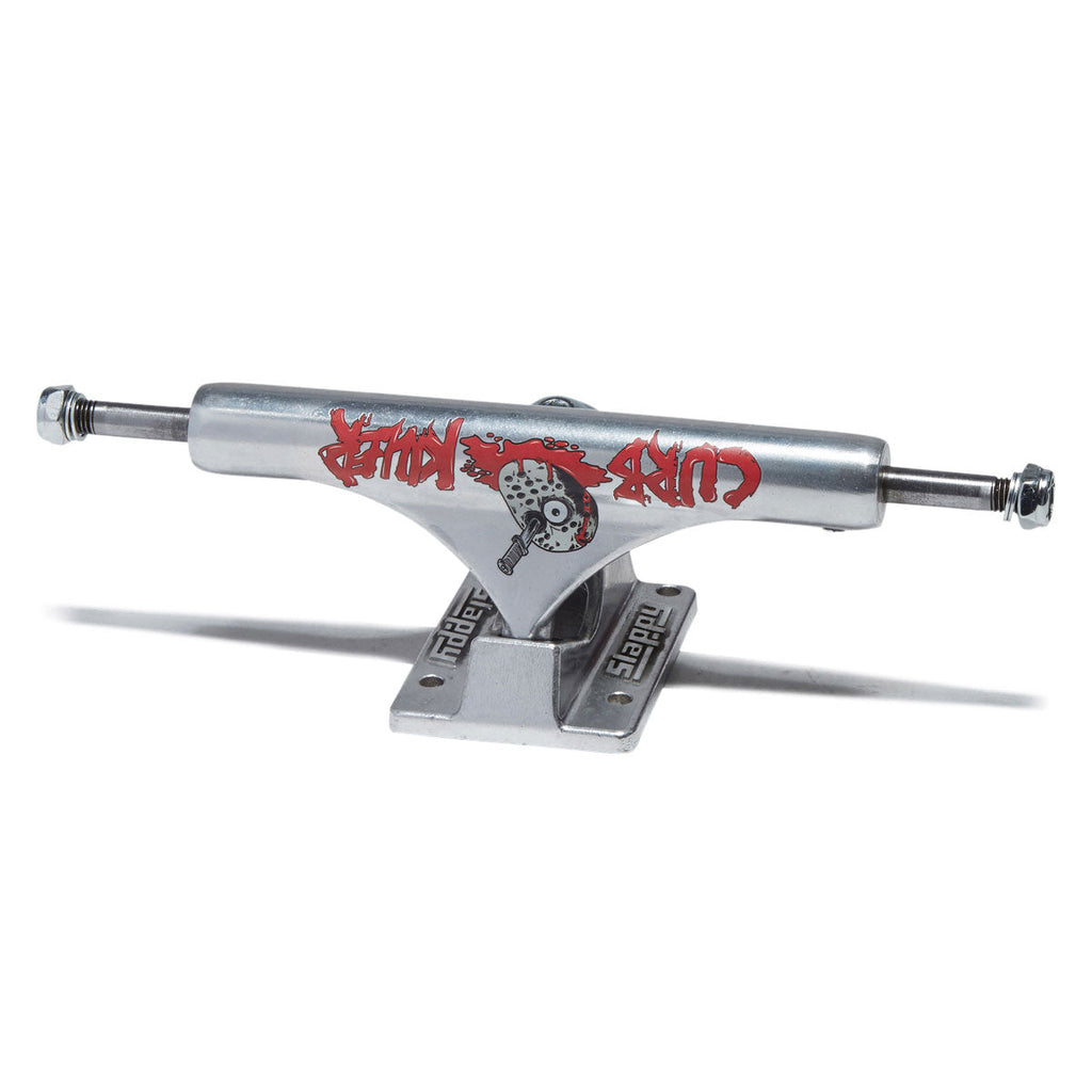 Slappy ST1 Curb Killer II Hollow Inverted KP Skateboard Trucks - Polished - 8.50"