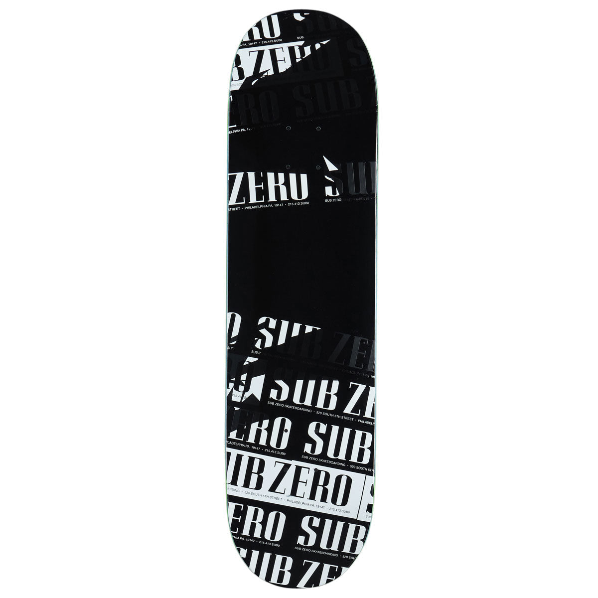 Sub Zero Real Life Stickers EX7 Skateboard Deck - 8.25"