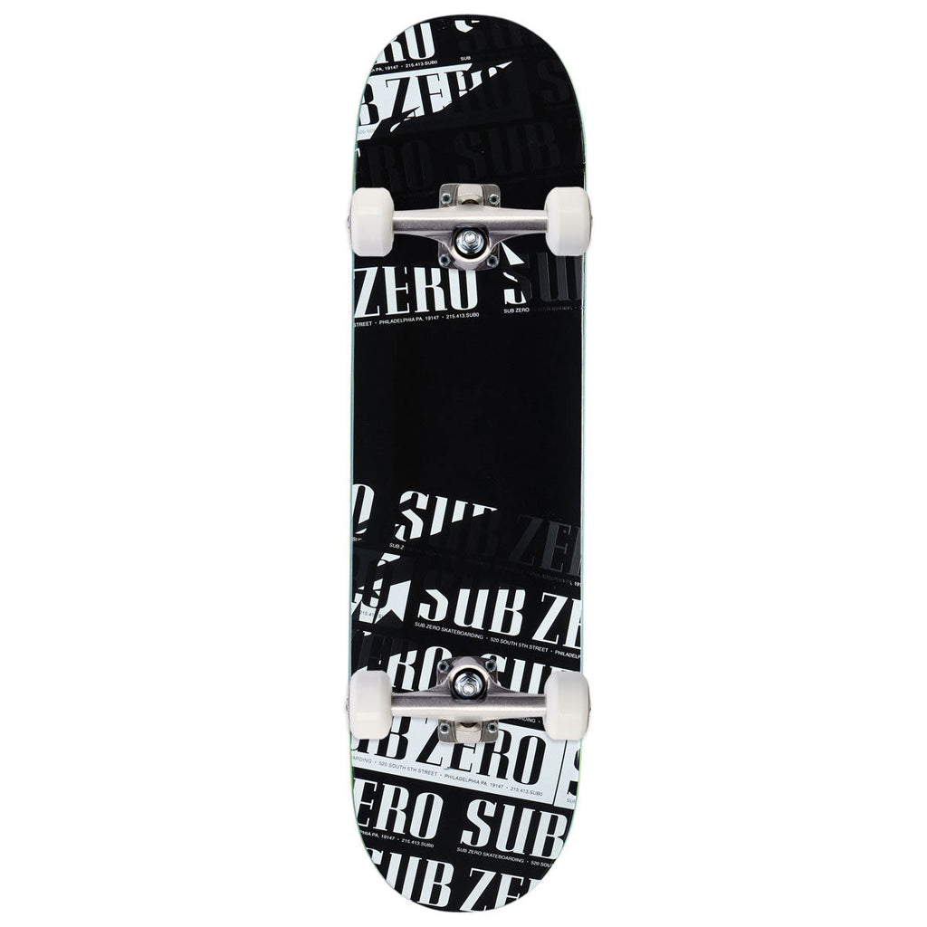 Sub Zero Real Life Stickers EX7 Skateboard Complete - 8.25"