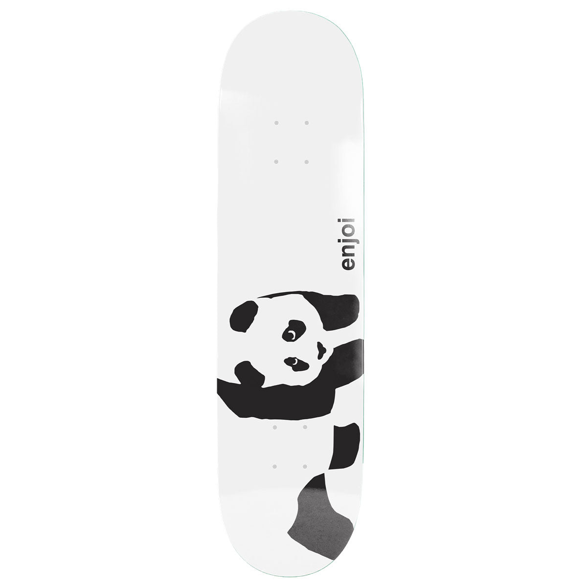 Enjoi Whitey Panda R7 Skateboard Deck - White - 8.25"