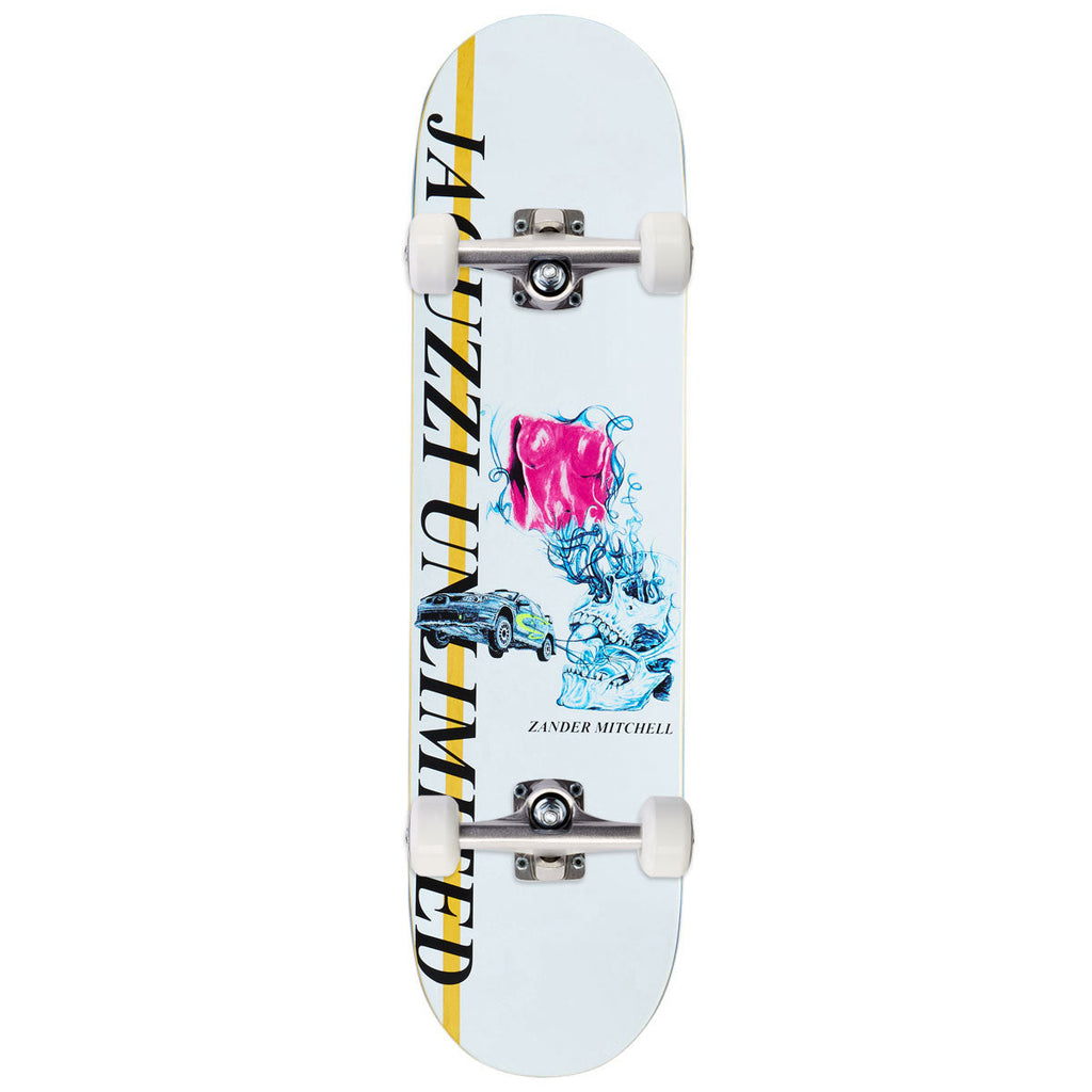 Jacuzzi Unlimited Zander Mitchell Race Car EX7 Skateboard Complete - 8.125"