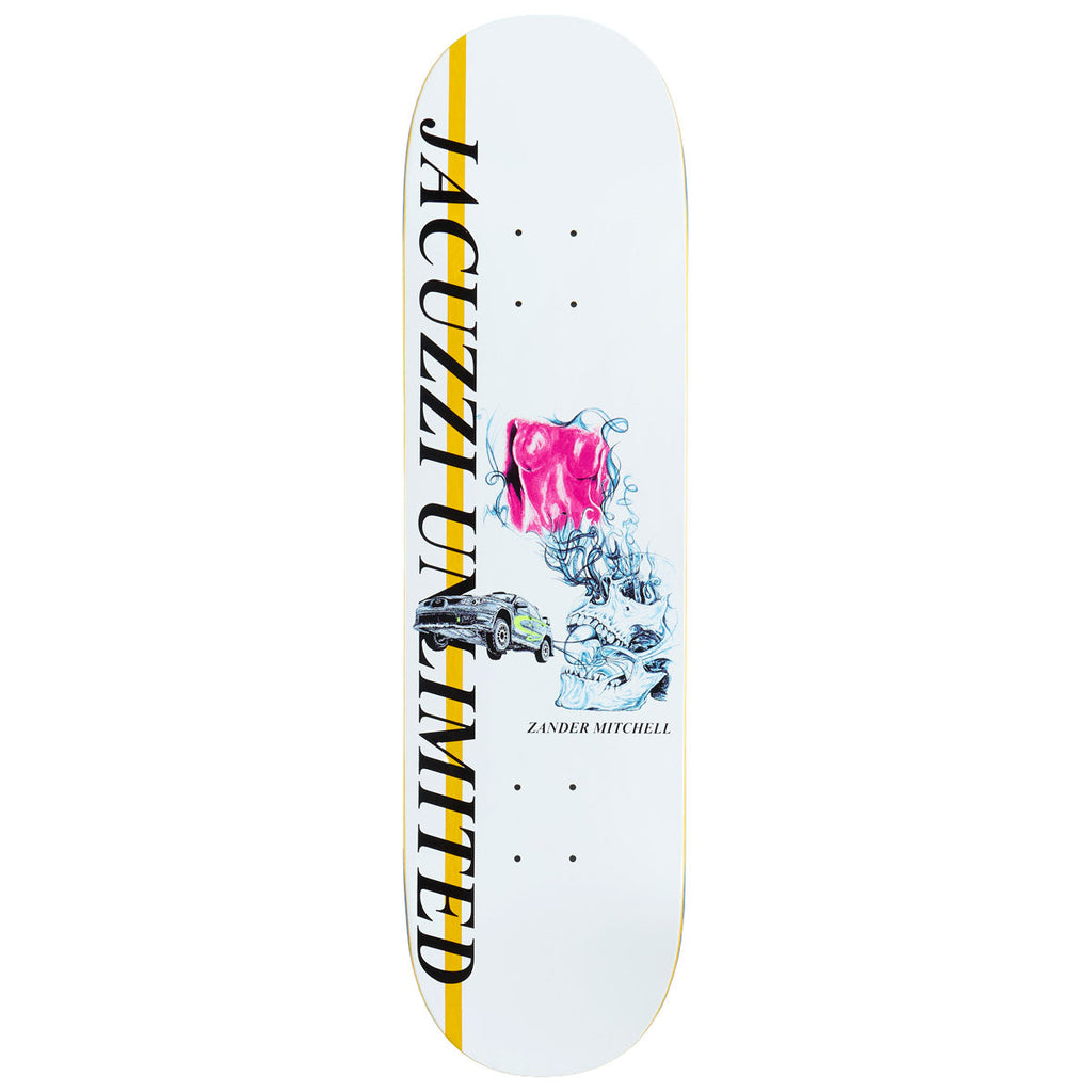 Jacuzzi Unlimited Zander Mitchell Race Car EX7 Skateboard Deck - 8.50"