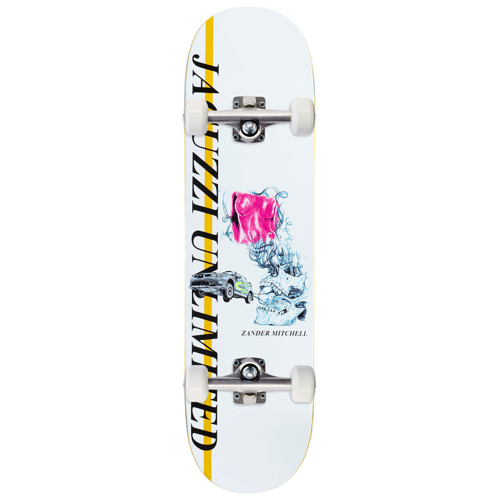Jacuzzi Unlimited Zander Mitchell Race Car EX7 Skateboard Complete - 8.50"