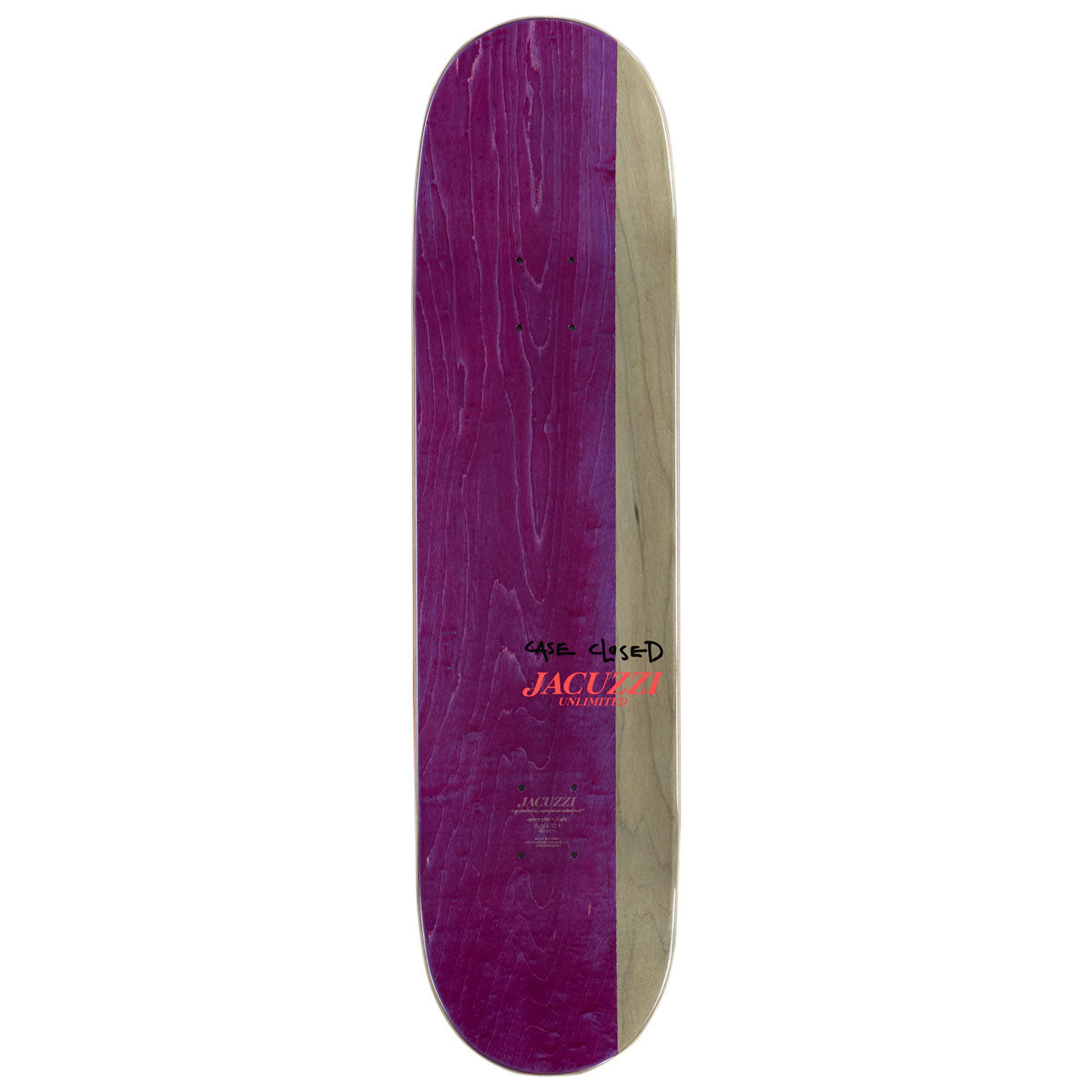 Jacuzzi Unlimited Ariana Spencer Elegance EX7 Skateboard Deck - 8.25"