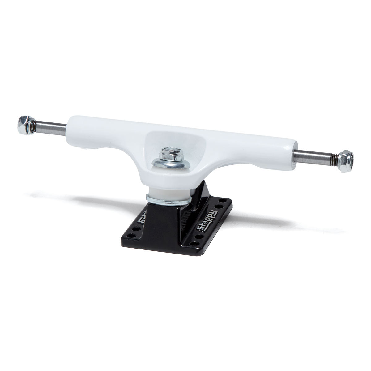 Slappy ST1 Classic Skateboard Trucks - White/Black - 9.00"