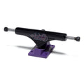 Slappy ST1 Hollow Bam Skateboard Trucks - Black/Purple - 8.00"