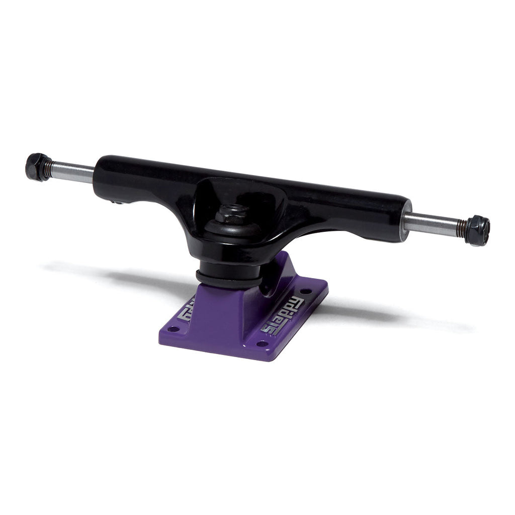 Slappy ST1 Hollow Bam Skateboard Trucks - Black/Purple - 8.00"