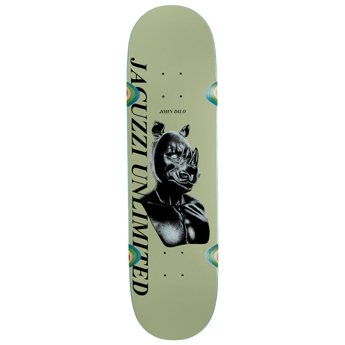 Jacuzzi Unlimited John Dilo Safe Word EX7 Skateboard Deck - 8.50"