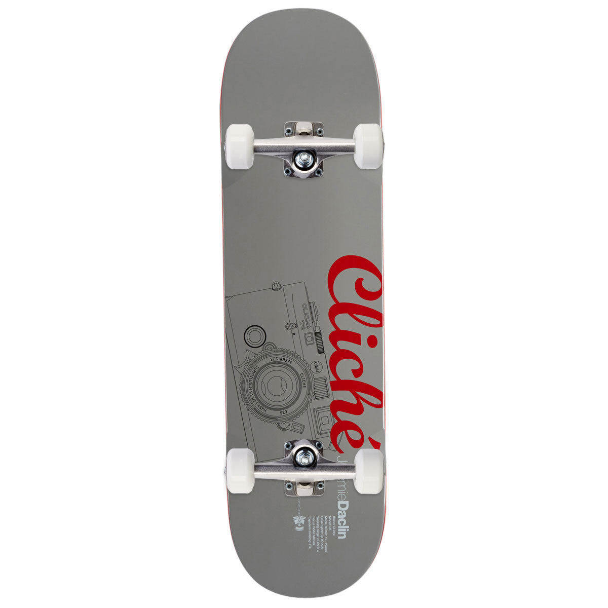 Cliché Jeremie Daclin Camera Skateboard Complete - 8.50"