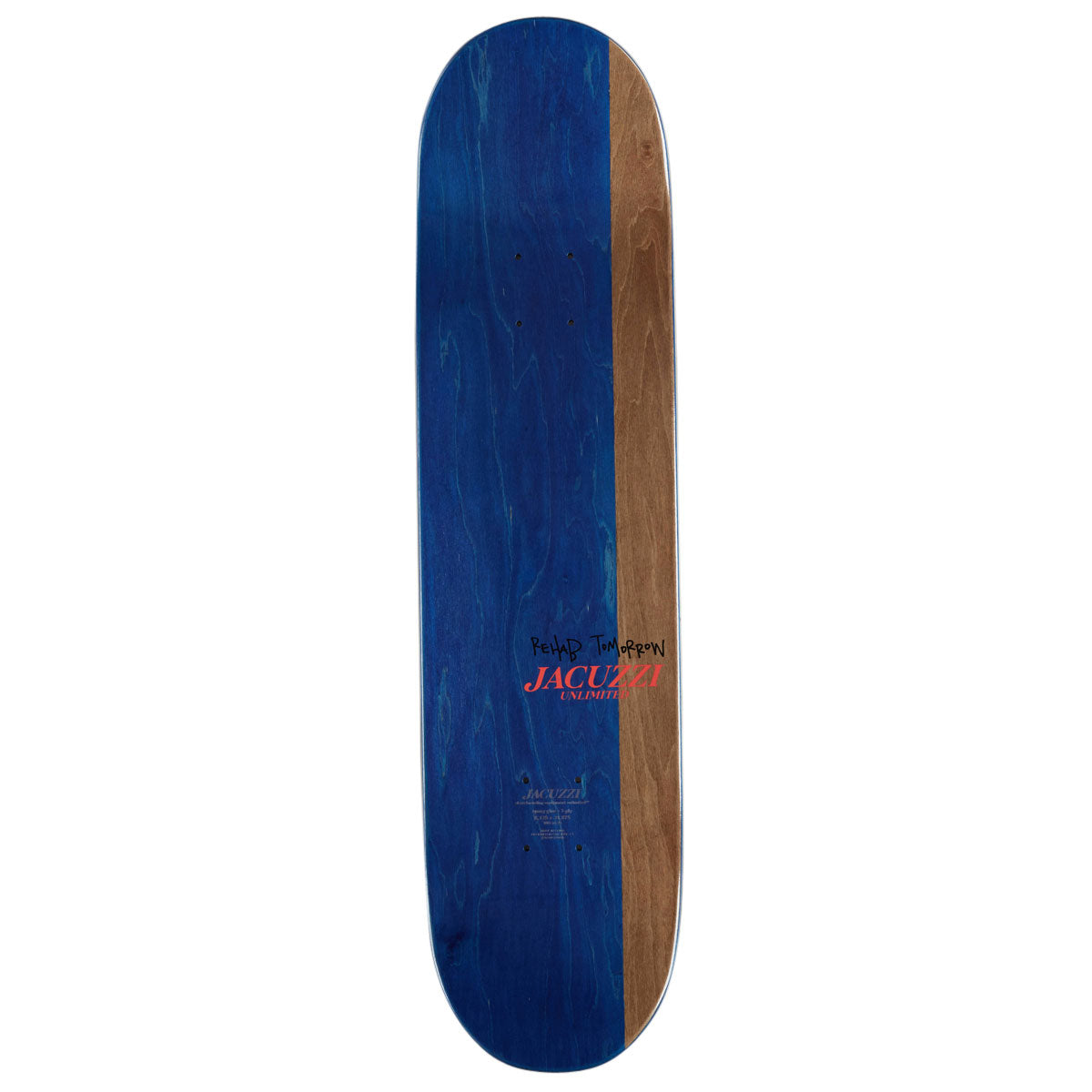 Jacuzzi Unlimited Zander Mitchell Fedora EX7 Skateboard Complete - Light Blue - 8.125"
