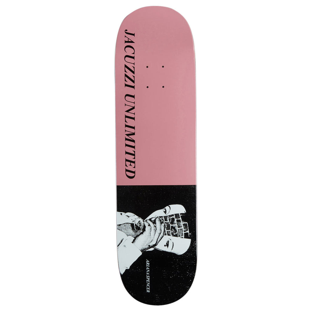 Jacuzzi Unlimited Ariana Spencer Wine EX7 Skateboard Deck - Rose - 8.50"