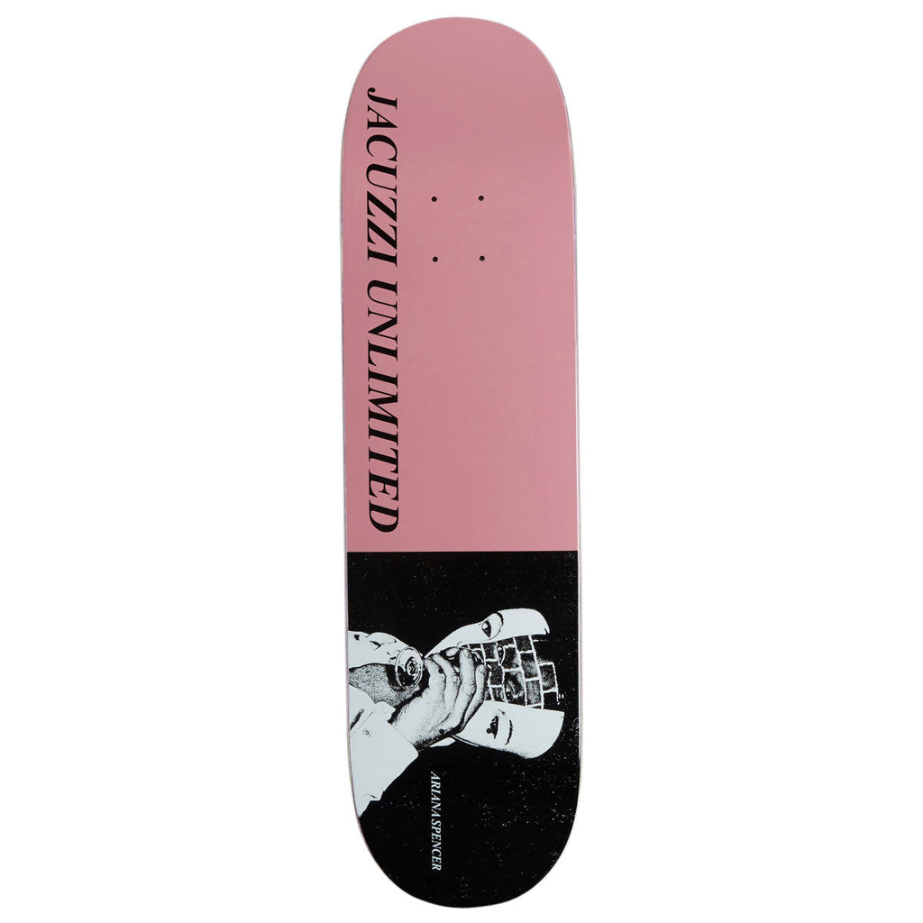 Jacuzzi Unlimited Ariana Spencer Wine EX7 Skateboard Deck - Rose - 8.25"