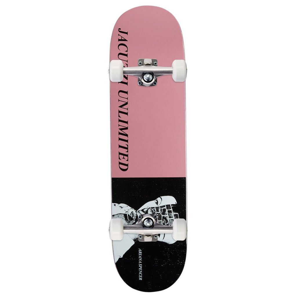 Jacuzzi Unlimited Ariana Spencer Wine EX7 Skateboard Complete - Rose - 8.25"