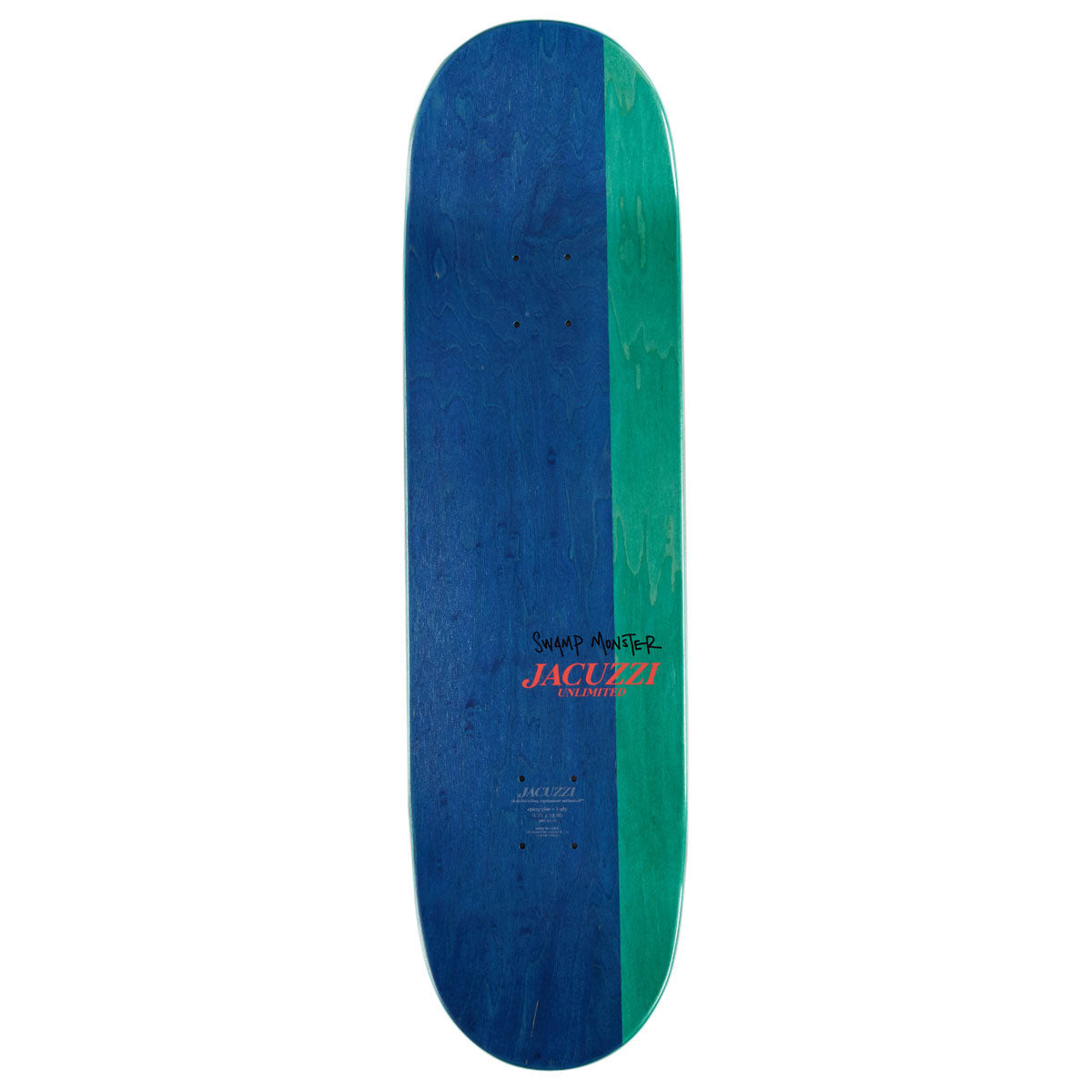 Jacuzzi Unlimited Jake Yanko Rabid EX7 Skateboard Deck - Green - 8.75"