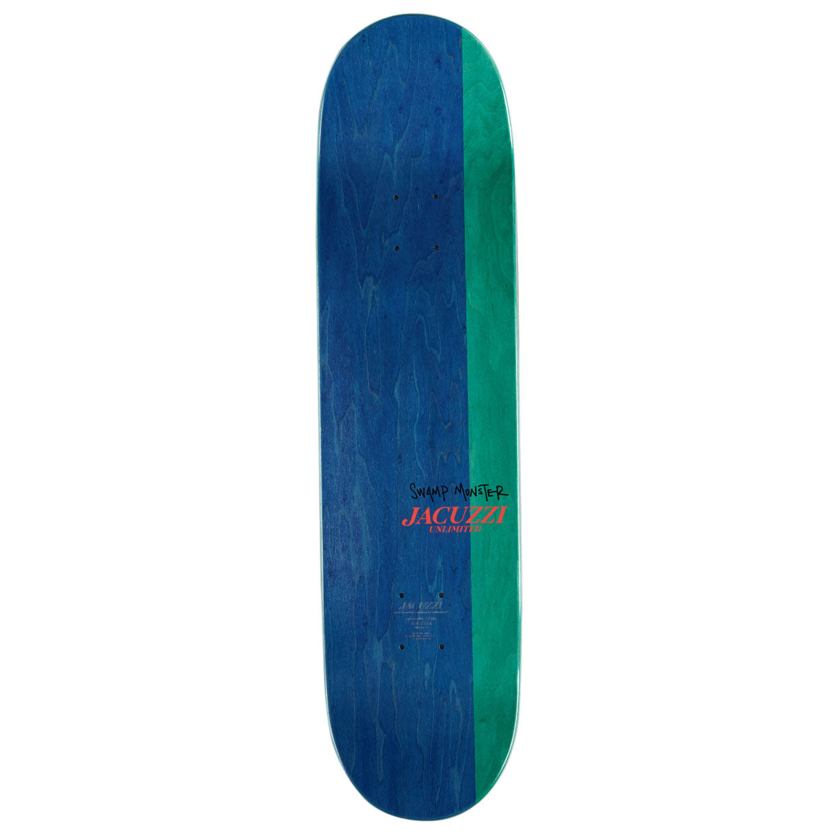 Jacuzzi Unlimited Jake Yanko Rabid EX7 Skateboard Deck - Green - 8.25"