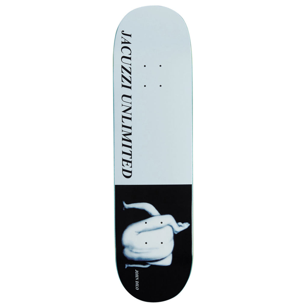 Jacuzzi Unlimited John Dilo Suck Me EX7 Skateboard Deck - Cool Grey - 8.375"