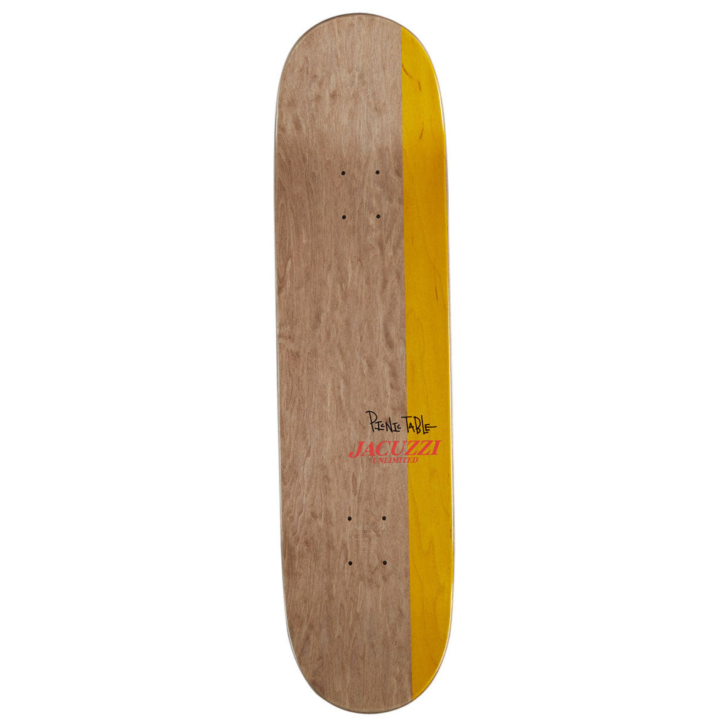 Jacuzzi Unlimited Bryan Herman Guest Board Fire Bird EX7 Skateboard Deck - Yellow - 8.25"