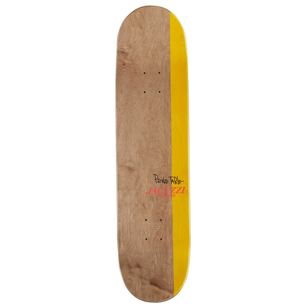 Jacuzzi Unlimited Brain Herman Guest Board Fire Bird EX7 Skateboard Complete - Yellow - 8.00"