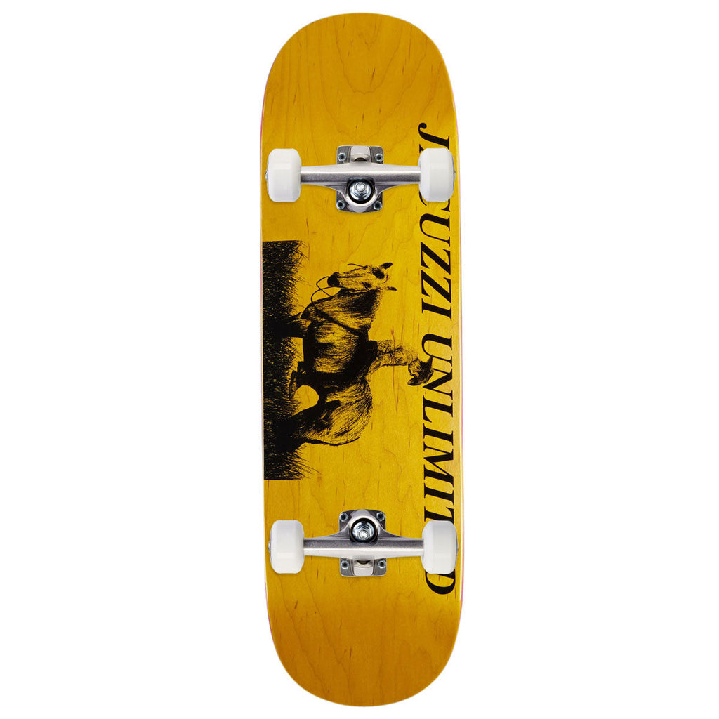 Jacuzzi Unlimited Jet Ski Cowboy Shovel Nose Full Shape EX7 Skateboard Complete - Yellow - 9.00"