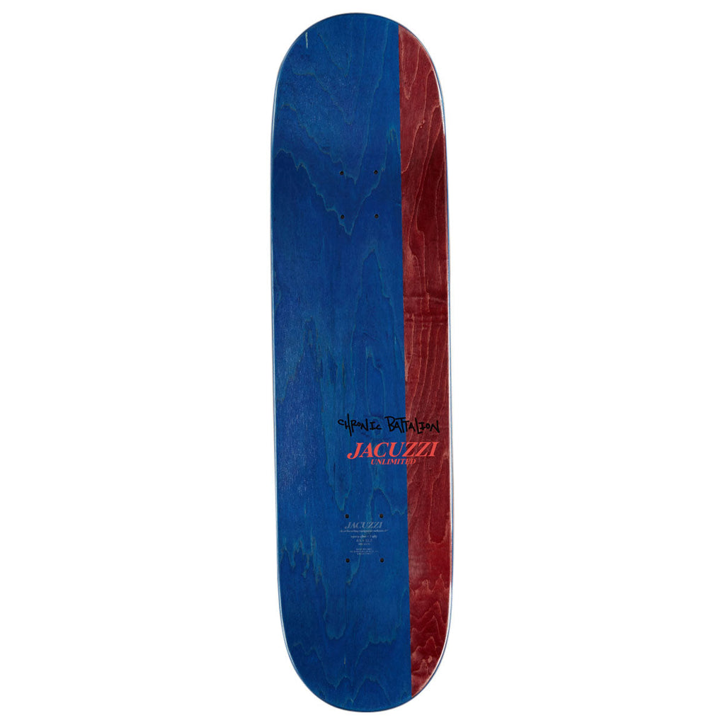 Jacuzzi Unlimited Weedstar EX7 Skateboard Deck - Black/Red - 8.25"